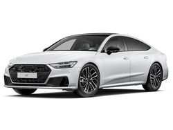 Weiß Gebraucht 2023 Audi A7 Sportback S-Line Kleinwagen | 58.000 € (Teuer)