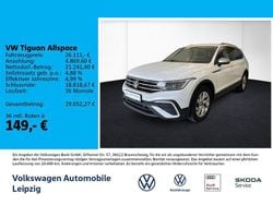 Weiß Gebraucht 2023 VW Tiguan Allspace Life SUV | 26.111 € (Superpreis)