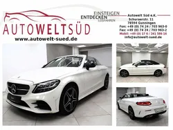 Polarweiß Gebraucht 2019 Mercedes C180 AMG Cabrio | 28.900 € (Fairer Preis)