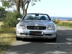 Silber Gebraucht 1997 Mercedes SLK230 AMG Cabrio | 11.200 € (Teuer)