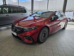 Hyacinthrot metalliclack Gebraucht 2023 Mercedes EQS580 AMG line Limousine | 198.000 €