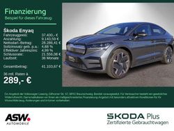 Graphitegrau metallic Gebraucht 2022 Skoda Enyaq iV RS SUV | 37.430 € (Guter Preis)