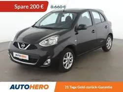Schwarz Gebraucht 2016 Nissan Micra Acenta Kleinwagen | 8.460 € (Etwas zu teuer)