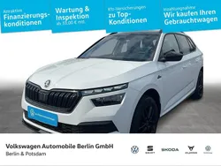 Candyweiß Gebraucht 2021 Skoda Kamiq Monte Carlo SUV | 19.740 € (Fairer Preis)