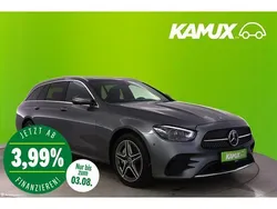 Grau Gebraucht 2021 Mercedes E300 AMG line Kombi | 34.400 € (Fairer Preis)