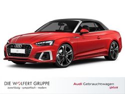 Progressivrot metallic verdeck schwarz Gebraucht 2024 Audi A5 S-Line Coupé | 48.970 € (Superpreis)