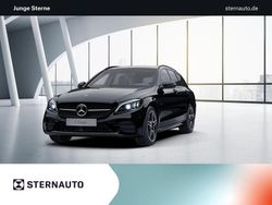 Unilack schwarz Gebraucht 2021 Mercedes C300e AMG line Kombi | 28.917 € (Superpreis)