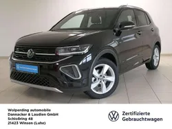 Deep black perleffekt (schwarz), perleffekt Gebraucht 2024 VW T-Cross R-line SUV | 29.224 € (Etwas zu teuer)