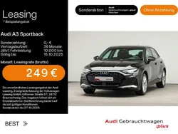 Mythosschwarz metallic Gebraucht 2024 Audi A3 Advanced Plus Limousine | 30.549 € (Guter Preis)