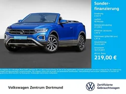 Ravennablau metallic Gebraucht 2024 VW T-Roc Cabriolet Style Cabrio | 29.661 € (Superpreis)