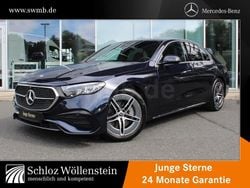 Blau Gebraucht 2024 Mercedes E220 AMG Limousine | 51.730 € (Etwas zu teuer)