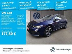 Blau Gebraucht 2021 VW Golf VIII United Limousine | 17.370 € (Guter Preis)