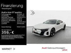 Ibisweiß Gebraucht 2022 Audi e-tron GT quattro Sport Limousine | 52.890 € (Guter Preis)
