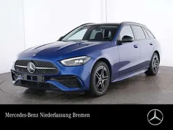 Spektralblau Gebraucht 2024 Mercedes C300e AMG Kombi | 43.690 € (Guter Preis)