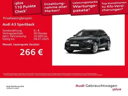 Grau Gebraucht 2024 Audi A3 Sportback Advanced Limousine | 33.950 € (Fairer Preis)