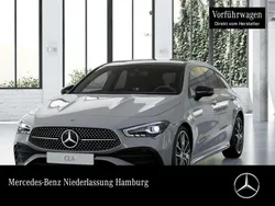 Grau Gebraucht 2025 Mercedes CLA200 AMG Limousine | 41.950 € (Teuer)