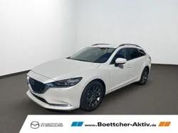 Weiss Neu 2025 Mazda 6 Center-Line Kombi | 32.990 € (Fairer Preis)
