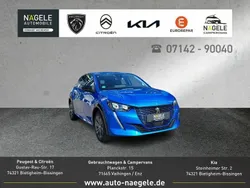 Blau Gebraucht 2024 Peugeot e-208 Allure Kleinwagen | 28.800 €