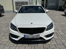 Weiß Gebraucht 2017 Mercedes C200 AMG line Cabrio | 27.500 € (Fairer Preis)