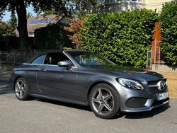 Grau Gebraucht 2017 Mercedes C180 AMG Cabrio | 22.000 € (Fairer Preis)
