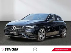 Unilack nachtschwarz Gebraucht 2023 Mercedes A180 AMG Limousine | 31.970 € (Fairer Preis)
