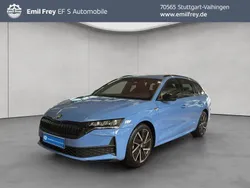 Italyblau uni Gebraucht 2024 Skoda Octavia SportLine Kombi | 37.890 € (Fairer Preis)