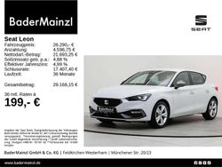 Glacial weiß metallic Gebraucht 2025 Seat Leon FR Limousine | 26.290 € (Superpreis)