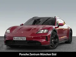 Karminrot Gebraucht 2024 Porsche Taycan 4S Cross Turismo Limousine | 129.970 €