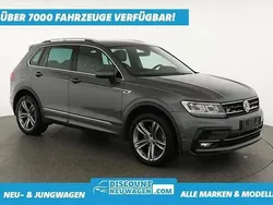Indiumgrau metallic Gebraucht 2019 VW Tiguan Highline SUV | 32.171 € (Etwas zu teuer)