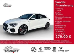 Weiß Gebraucht 2022 Audi A3 Sportback S-Line Limousine | 28.750 € (Etwas zu teuer)