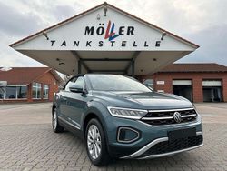 Blau Gebraucht 2024 VW T-Roc Cabriolet Style Cabrio | 28.745 € (Superpreis)