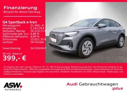 Grau Gebraucht 2023 Audi Q4 Sportback e-tron Performance SUV | 31.460 € (Etwas zu teuer)