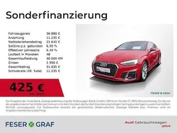 Tangorot metallic Gebraucht 2022 Audi A5 Sportback S-Line Limousine | 36.880 € (Guter Preis)