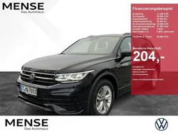 Deep black perleffekt Gebraucht 2024 VW Tiguan Allspace R-line SUV | 49.985 € (Teuer)