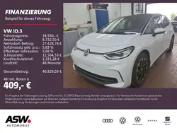 Gletscherweiß metallic Gebraucht 2024 VW ID.3 Pro Kleinwagen | 34.930 € (Teuer)
