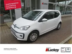 Weiß Gebraucht 2021 VW up! move up! Kleinwagen | 11.490 € (Etwas zu teuer)