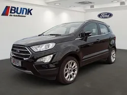 Obsidianschwarz Gebraucht 2022 Ford Ecosport Titanium SUV | 19.990 € (Fairer Preis)