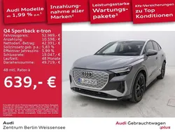Kieselgrau Gebraucht 2025 Audi Q4 Sportback e-tron Advanced SUV | 52.989 €