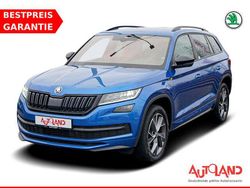 Blau Gebraucht 2021 Skoda Kodiaq SportLine SUV | 32.950 € (Teuer)