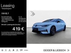 Gletscherweiß metallic Gebraucht 2024 VW ID.7 Pro Limousine | 46.999 € (Fairer Preis)