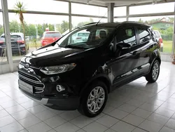 Pantherschwarz metallic Gebraucht 2016 Ford Ecosport Titanium SUV | 9.900 € (Fairer Preis)