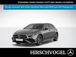 Metalliclack mountaingrau Gebraucht 2024 Mercedes A180 AMG Line Premium Plus Limousine | 35.600 € (Teuer)
