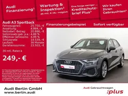 Daytonagrau perleffekt Gebraucht 2022 Audi A3 Sportback e-tron S-Line Limousine | 25.750 € (Guter Preis)