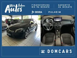 Schwarz Gebraucht 2015 Mercedes A180 AMG line Limousine | 13.799 € (Etwas zu teuer)