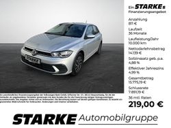 Silber Gebraucht 2021 VW Polo Life Kleinwagen | 14.950 € (Guter Preis)