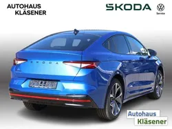 Blau Neu 2025 Skoda Enyaq iV RS SUV | 57.890 € (Fairer Preis)