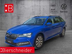 Blau Gebraucht 2022 Skoda Superb Ambition Kombi | 25.450 € (Superpreis)