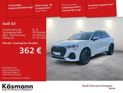 Gletscherweiß metallic Gebraucht 2025 Audi Q3 S-Line SUV | 46.430 € (Fairer Preis)