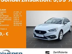 Weiß Gebraucht 2024 Seat Leon ST FR Kombi | 27.280 € (Guter Preis)