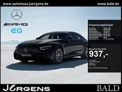 Obsidianschwarz metallic Gebraucht 2024 Mercedes AMG GT 53 AMG Coupé | 99.590 € (Superpreis)